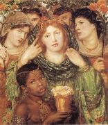 Dante Gabriel Rossetti The Bride oil on canvas